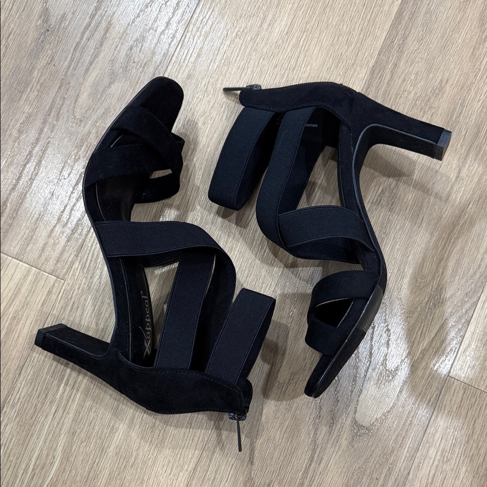 Xappeal Elaine Elegant Black Women's Heels Size 7.5